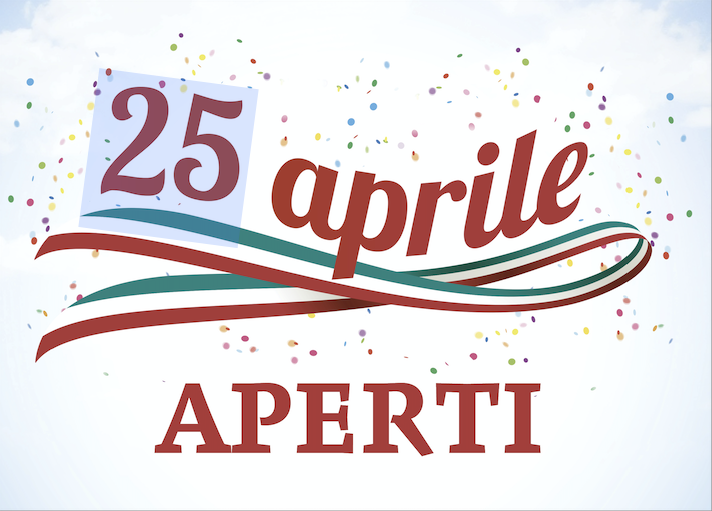 Cartello apertura domenica